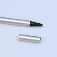 Échantillon gratuit personnaliser vide liquide crayon pour les yeux tube eye-liner stylo emballage conteneur étui avec pinceau applicateur