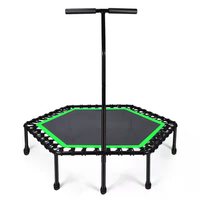 Red de Seguridad Rectangular SHENGDE, Mini Trampolín Profesional para el Hogar, Trampolín de Fitness para Interiores y Exteriores para Adultos/Niños