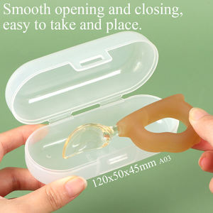 SUNSHING Double Pacifier Holder Travel Baby Binky Box Portable <b>Dummy</b> <b>Case</b> Soother Storage Container Newborn Pacifier Organizer - Product Image 2