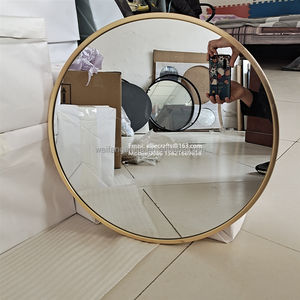 <span class=keywords><strong>Espejo</strong></span> circular con marco de aluminio <span class=keywords><strong>dorado</strong></span>, 30-120 <span class=keywords><strong>CM</strong></span>, decoración de pared de tocador, diámetro 40 50 60 70 <span class=keywords><strong>80</strong></span> 90 100 110 120 <span class=keywords><strong>CM</strong></span>, <span class=keywords><strong>espejo</strong></span> de tocador elegante - Product Image 1