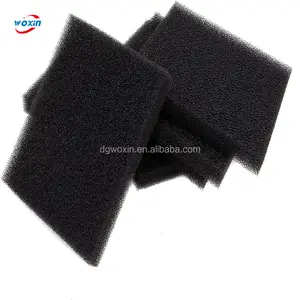 WOXIN Filter poliuretan, bahan baku kustom 35mm 50mm busa Filter udara Filter busa sel terbuka untuk akuarium