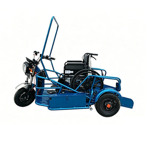 Tricycle Électrique Adulte à Corps Ouvert, Sans Barrière, Adapté aux Fauteuils Roulants, <span class=keywords><strong>pour</strong></span> le Transport des Hommes Handicapés - Product Image 1