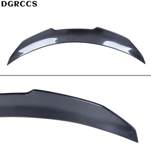 For Q60 Q60S Coupe PSM Style Carbon Fiber Rear Spoiler Trunk Wing 2013-2023 Carbon Fiber - Product Image 3