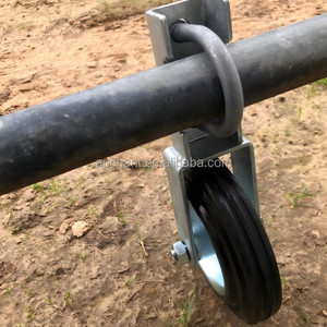 Farm Gate Wheel 6 pollici per i cancelli in gomma dura <span class=keywords><strong>sotto</strong></span> il montaggio di Gate apriscatole in metallo cancello, Farm Gate-acciaio regolabile - Product Image 6