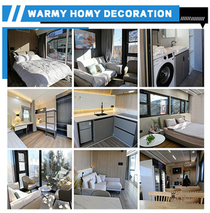 Capsule spatiale Tiny House carrée préfabriquée, maison capsule pour machines à laver - Product Image 6