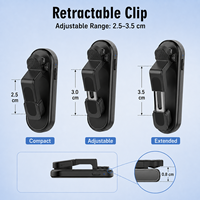 Control Remoto Inalámbrico Bluetooth para Pasar Páginas, Manos Libres, para Lectura, Compatible con Kindle, Lector Electrónico, Tableta, Recargable por USB