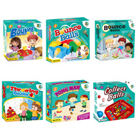 Jeu de tir de bureau pour deux joueurs, amusant, avec quatre balles connectées, mini, portable, projection rebondissante