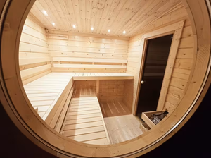 Fabrieksgroothandel Buiten Hot Sale Houten Huis Container Sauna Ruimte Met Tuin - Product Image 5