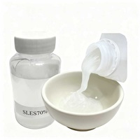Prix d'usine, marque Yida, 70% de lauryl éther sulfate de sodium (SLES), qualité détergente, CAS 68585-34-2, EINECS 920-535-1, blanc/léger