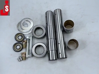 King Pin Kit untuk Bus naga emas Higer Sunlong Kinglong Kit perbaikan buku jari kemudi Bus Model EQ1094 ukuran 42*240MM