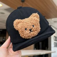 Gorra de béisbol de pana para bebé, unisex, para niños pequeños, con visera suave, tipo pico de pato, cálida para invierno, primavera y otoño, gorro informal para niños y niñas