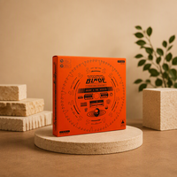 Boîte cadeau rigide à couvercle magnétique personnalisé, boîte d'emballage en carton imprimée en couleur, avec insert en mousse EVA personnalisé pour ensemble de produits