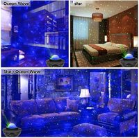 Projecteur d'étoiles Galaxie avec télécommande, haut-parleur de musique à bruit blanc et minuterie, en métal noir pour la décoration de chambre et de fête