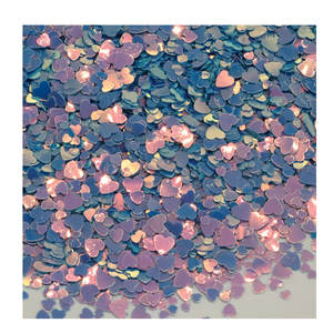 Paillettes per unghie in oro massiccio con cuore paillettes per Nail Art Nail Art, decorazioni per <span class=keywords><strong>matrimonio</strong></span>, paillettes con cuore per Nail Art - Product Image 3