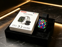 Jam Tangan Pintar WK97 Combo Layar HD 2.1 Inci  Earphone 2 in 1 Smartwatch Olahraga