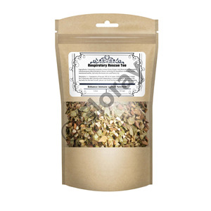 Loose Leaf Respiratory Rescue Herbal Tea Ajuda Limpar Pulmões e Sinus Natural Beverage Herbal Blend - Product Image 3