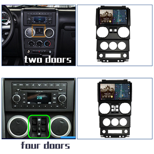 <span class=keywords><strong>Autoradio</strong></span> Android 14 16+512 Go Crystal Sound <span class=keywords><strong>pour</strong></span> Jeep Wrangler Rubicon 2008-2010 4 portes Lecteur DVD Écran 13 pouces Carplay - Product Image 2