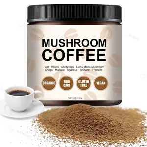 Venta al por mayor a granel 50% polisacárido orgánico Lingzhi Reishi hongo Ganoderma Lucidum extracto en polvo Reishi extracto en polvo