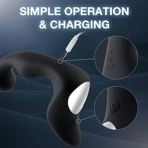 Juguetes Sexuales Anales, Masajeador de Próstata, Vibrador Anal, Tapón Anal con 10 Modos de Vibración, Juguetes Sexuales para Hombres, Tapón Anal Vibrante - Product Image 4