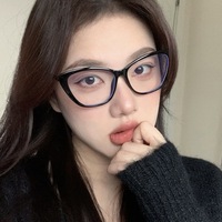 Lunettes d'ordinateur anti-lumière bleue en promotion – Nouveauté : montures optiques en PC, adaptées aux visages en forme de losange, colorées