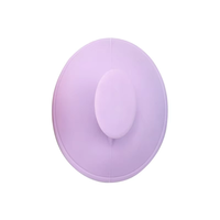 Brosse de lavage capillaire en caoutchouc souple, brosse de massage et de nettoyage, peigne ovale pour adultes, brosse de lavage capillaire à dents souples