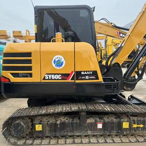 Excavadora Sany SY60CPro de segunda mano, 6 toneladas, equipo de ingeniería para excavación pequeña, de uso nacional. - Product Image 1