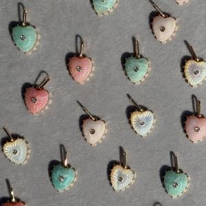 Collar de Cadena con Colgante de Corazón Chapado en Oro y Cobre, Estilo Vintage, Accesorios de Joyería al por Mayor, Múltiples Diseños DIY, Lindo y Romántico - Product Image 3