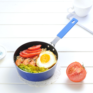 Casserole <span class=keywords><strong>en</strong></span> aluminium avec poignée <span class=keywords><strong>en</strong></span> silicone, faitout, marmite à lait, pour la cuisson des nouilles - Product Image 4