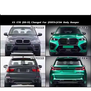 Kit carrozzeria SJC per <span class=keywords><strong>BMW</strong></span> <span class=keywords><strong>X5</strong></span> E70 2008-2013 modificato <span class=keywords><strong>G05</strong></span> X5M MT stile Bodykit paraurti anteriore e posteriore vendita fabbrica kit Full Body - Product Image 5
