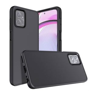 เคสโทรศัพท์มือถือแบบหนา PC สีดำผิว TPU สำหรับ Motorola Moto G Power 5G ฝาครอบป้องกันมือถือ2023 - Product Image 1