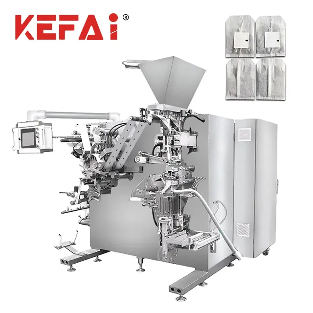 KEFAI otomatis 240 bags/min kecepatan tinggi kamar tunggal kantung teh penyaring kertas mesin kemasan harga pabrik