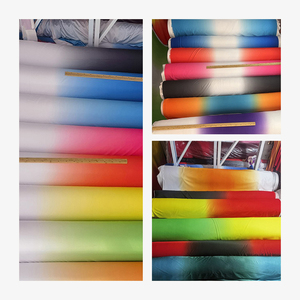 Vente en gros de <span class=keywords><strong>tissus</strong></span> en Spandex Lycra dégradé, nouveaux <span class=keywords><strong>tissus</strong></span> <span class=keywords><strong>élastique</strong></span>s pour robes de mode, costumes de yoga, vêtements de scène - Product Image 1