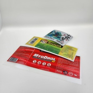 Customized Logo UV Resistant Made <b>Sticker</b> Print Printing Label Holographic <b>Sticker</b> Packaging Labels for Packaging Beverages - Product Image 3