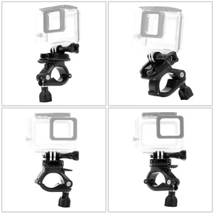 Soporte para sillín de bicicleta GoPro, abrazadera de plástico plegable de 25-30mm para cámara de acción - Product Image 1