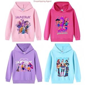 เสื้อผ้า2025แบบสวมหัวแขนยาวชุดกีฬามีฮู้ดสำหรับเด็กผู้หญิงฤดูใบไม้ร่วง - Product Image 1