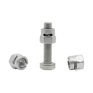 Tuerca de bloqueo SAPER Tuerca hexagonal autoblocante de acero inoxidable Tuerca métrica roscada de alta resistencia Industrial Anti aflojamiento - Product Image 5