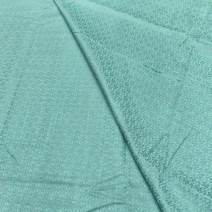 Sea <b>Green</b> Woven Poly Raw <b>Silk</b> Fabric Breathable Quick-Dry Lightweight Elegant Shimmer Finish Material Tailoring Home Textile - Product Image 4