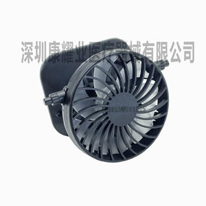 พัดลมพลังงานแสงอาทิตย์ พัดลมหมวกพกพาขนาดเล็ก 5x5 ซม. มอเตอร์ไร้แปรงถ่าน พัดลมระบายความร้อนแบบชาร์จไฟได้ด้วยพลังงานแสงอาทิตย์ สามระดับความเร็ว - Product Image 2