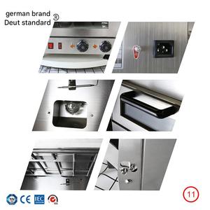 Ce four à pizza électrique en acier inoxydable de 2000 W est économe en énergie, écologique, <span class=keywords><strong>facile</strong></span> à nettoyer <span class=keywords><strong>et</strong></span> possède une fonction minuterie. - Product Image 6