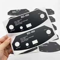 Étiquette en papier d'aluminium PET noir mat, adhésif résistant à la chaleur, impression personnalisée, autocollant pour appareil électrique, feuille d'étiquette CE