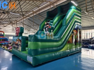 Tobogán Inflable Seco para Niños Más Popular, Castillo Inflable con Doble Tobogán y Soplador, Tobogán Inflable Seco para Niños - Product Image 2