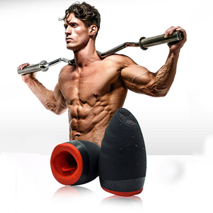 Masturbadores masculinos con 10 vibradores de calor, Juguetes sexuales para adultos con ventosa, copa de pene, VIBRADOR ELÉCTRICO de succión - Product Image 3