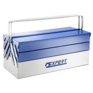 EXPERT - E010201 Boîte à outils en métal avec 5 compartiments 450 mm et 535 mm - EAN 3258950102016 TOOLBOXES - Product Image 1