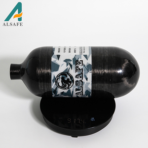 Alsafe 1.12L 300bar HPA Pcp碳纤维气瓶气罐高压68ci休闲运动气瓶 - Product Image 1