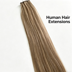 Extensiones de Cabello PU Weft P6/22, Cabello Humano Ruso Negro Natural, Doble Trama Delgada, Invisibles, Duraderas, Para Salón - Product Image 3