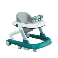 Marchette multifonctionnelle Andador Para Bebes à des prix abordables activité d'apprentissage pour bébé musique 4 en 1 marchette à pousser pour bébé avec roues et siège