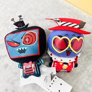 Série de fantaisie transfrontalière Hell Inn Doll Vokes Personnage en polyester de 10 cm pour pendentif Alastor Heske Emballage en sac en filet unisexe - Product Image 4