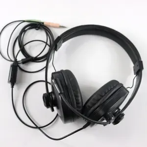 ראש רכוב אלחוטי אוזניות פעיל רעש ביטול נייד טלפון מחשב אוזניות סופר ארוך סיבולת משחק אוזניות