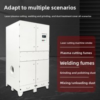 Colector de Polvo Industrial Integrado Personalizable, Todo en Uno, 99.9% de Eficiencia, Precio de Fábrica, Unidad de Sistema de Extracción de Polvo OEM/ODM