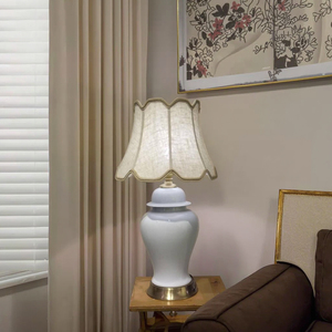 Đơn giản Trắng gừng Jar đèn mục tiêu chất lượng cao Bảng Đèn cho trang trí nội thất triển lãm - Product Image 1